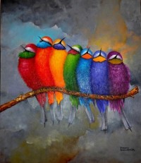 7 oiseaux chakra couleurs chakras