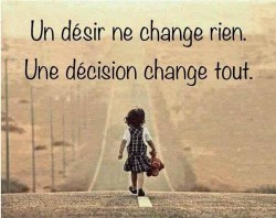 un désir ne change rien